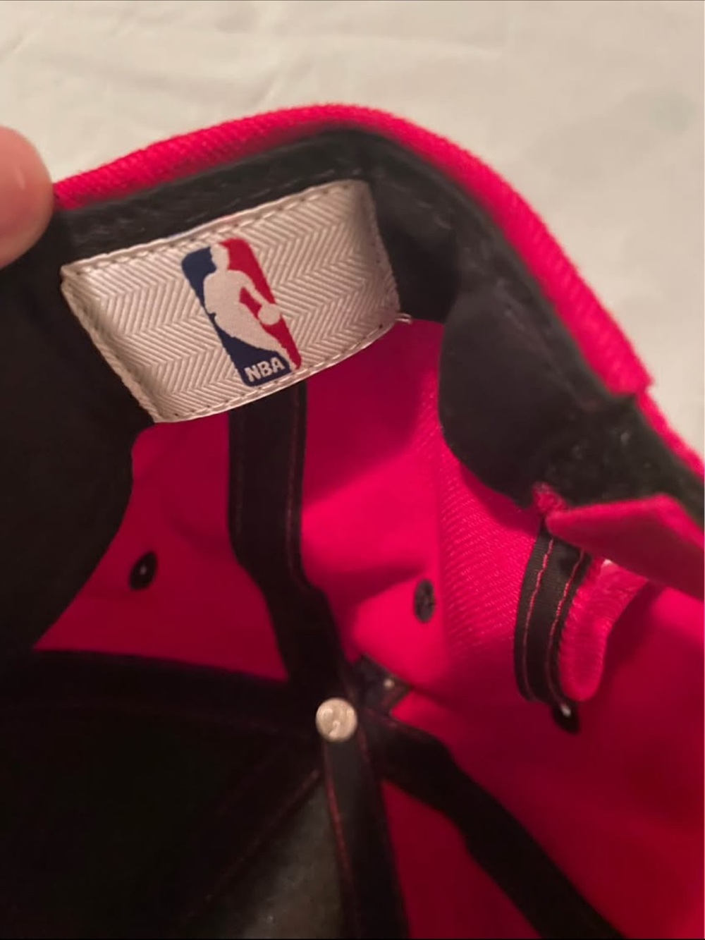 Toronto Raptors Red Baseball Cap - Picture 4 of 4